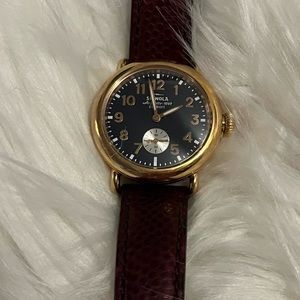 The Runwell Midnight Blue Dial PVD Rose Gold Watch